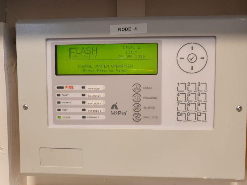 Fire alarm control panel